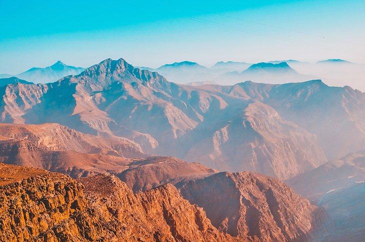 Vista de las Montañas Hajar