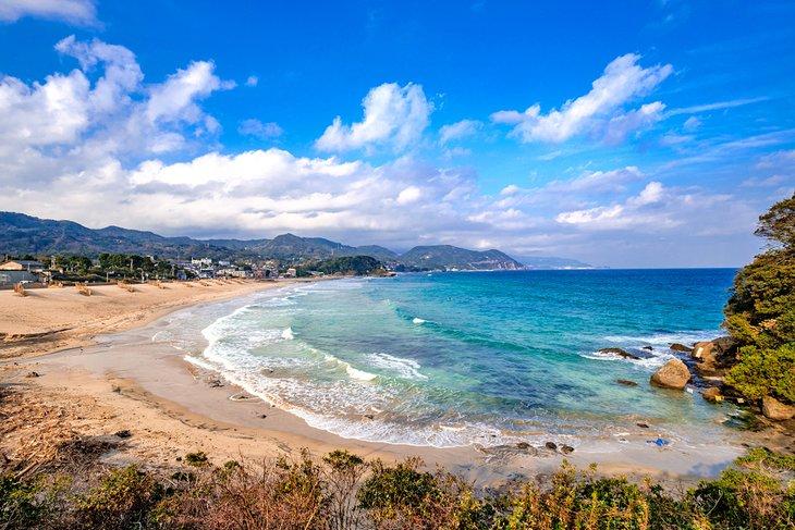 Plage de la péninsule d'Izu