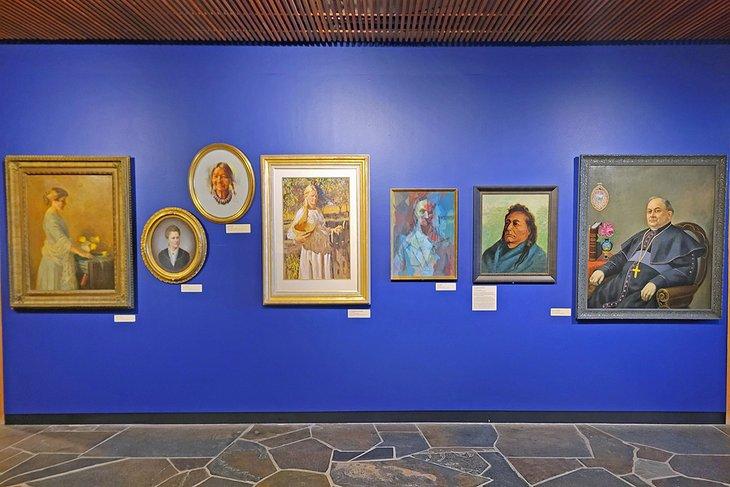 Innenansicht des Museums von Montana, Montana Historical Society