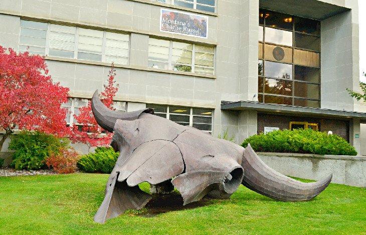 Skulptur der Montana Historical Society