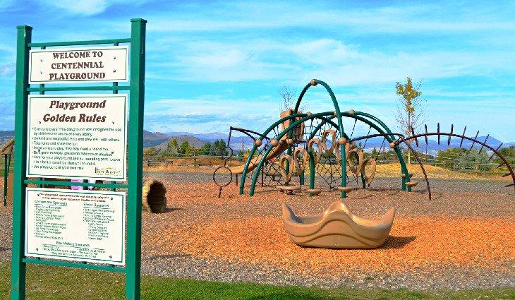 Kinderspielplatz im Centennial Park