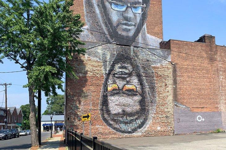 Matt, un intrincado mural en Uptown Kingston