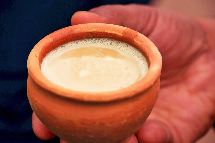 Masala chai à Varanasi