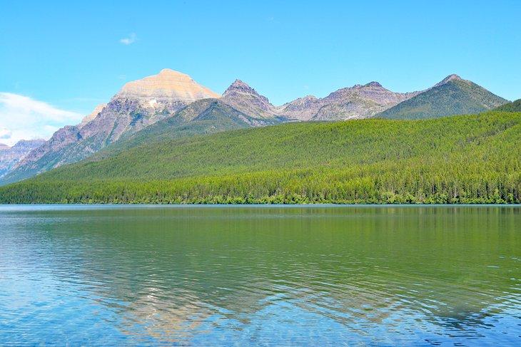 Lago Bowman, junto al campamento Lake Bowman