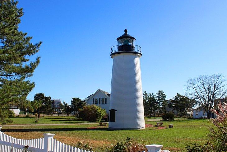 Faro de Plum Island en Newburyport, MA