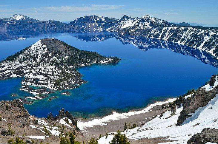 Crater Lake y Wizard Island