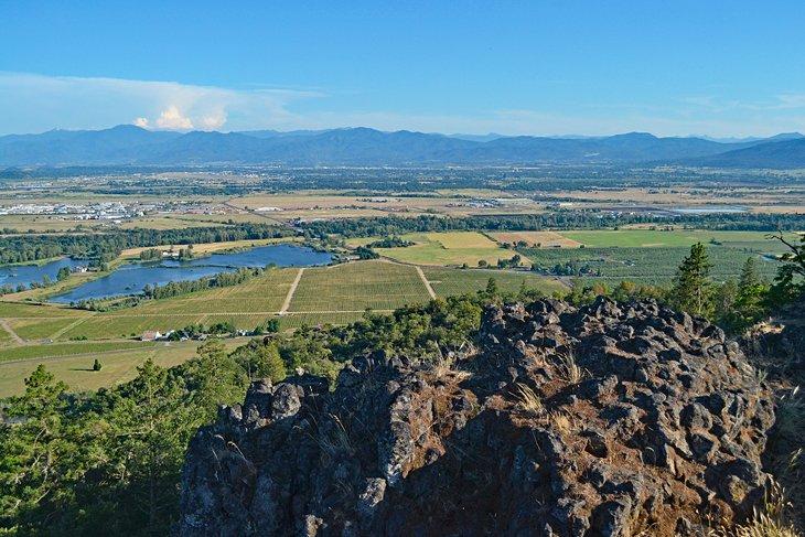 En la cima de Upper Table Rock