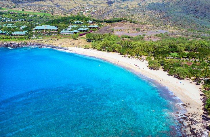 Playa Hulopoe en Lanai
