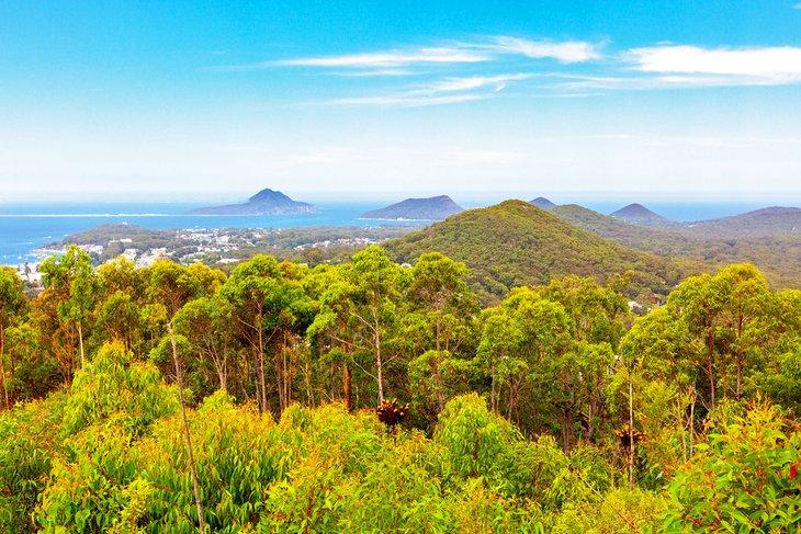 Blick vom Gan Gan Lookout