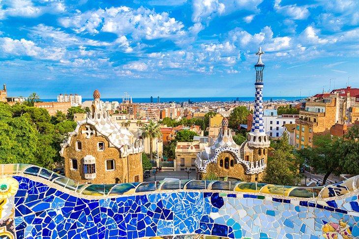Parque Güell en Barcelona