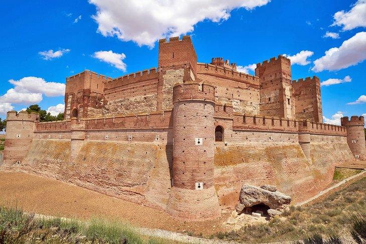 Castillo de La Mota en Medina del Campo, Provincia de Valladolid