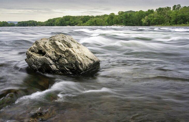 Rivière Susquehanna à l'aube
