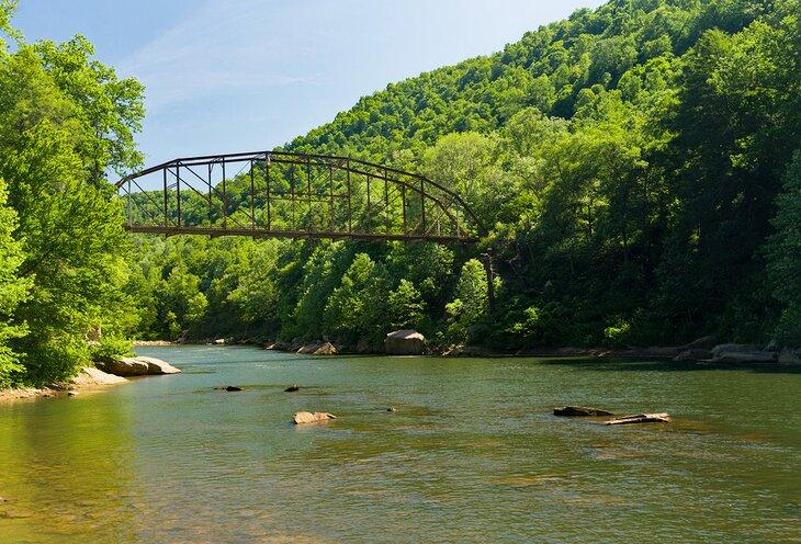 Pont Jenkinsburg sur la rivière Cheat