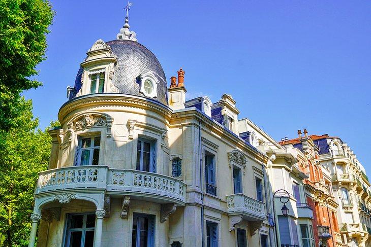 Casas neoclásicas en Vichy