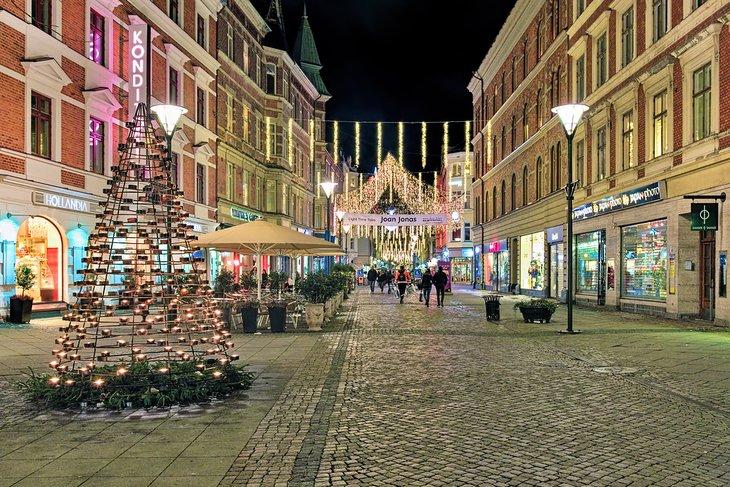 Decoraciones navideñas en Malmö