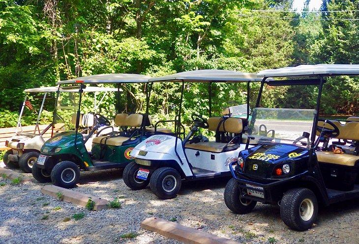 Paseo en carrito de golf
