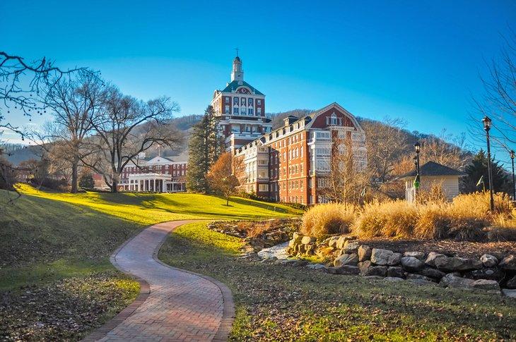 The Omni Homestead Resort in the Allegheny Mountains