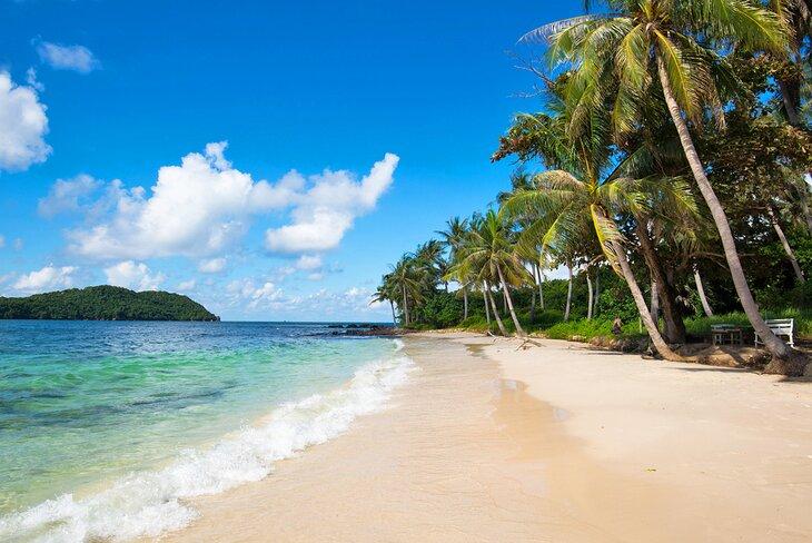Playa en la isla de Phu Quoc, Vietnam
