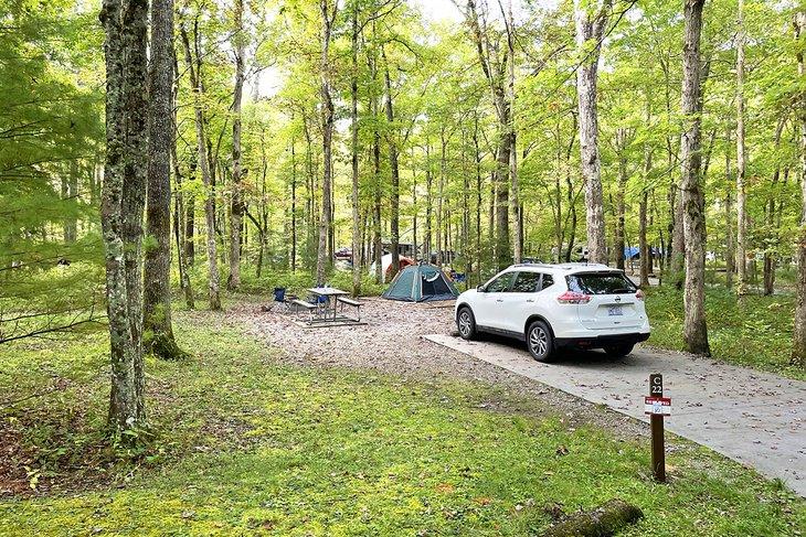 Campamento Cades Cove