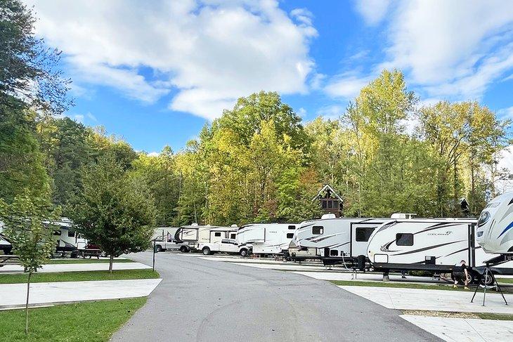 Campamento Camp LeConte Luxury Outdoor Resort