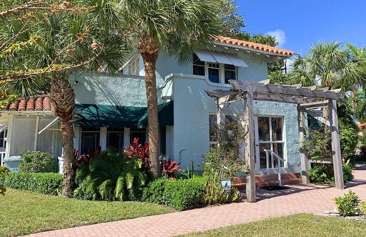 La histórica Casa James y Alice Butler en Deerfield Beach