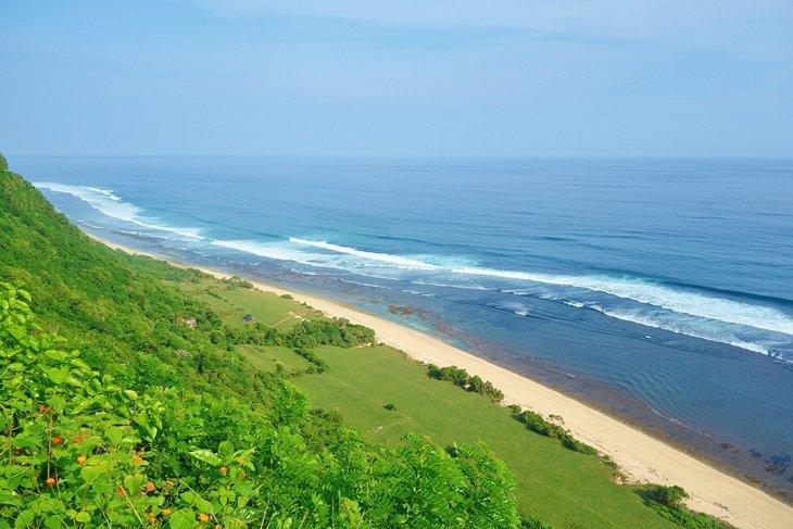 Playa aislada de Nyang Nyang