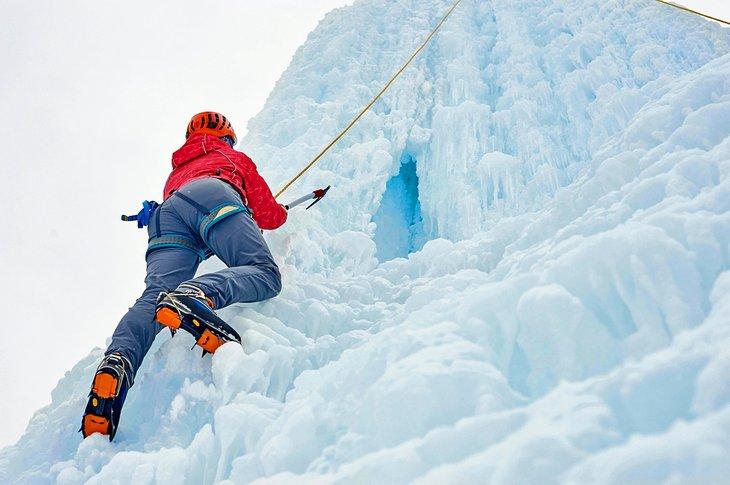 Escalade de glace