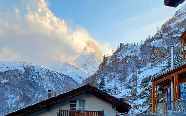 El Matterhorn sobre Zermatt