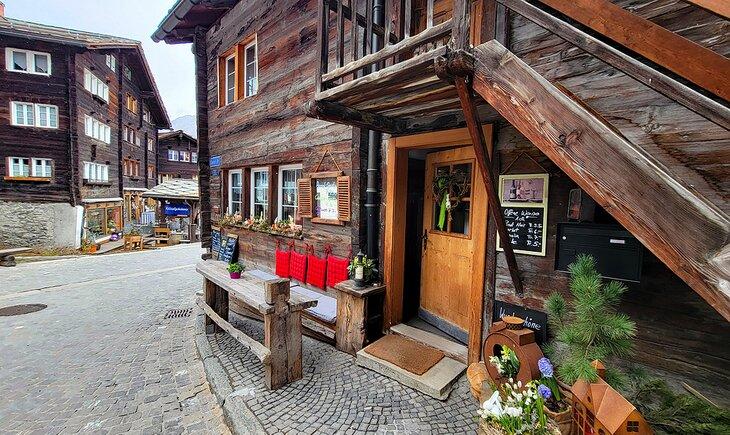 Una calle en Zermatt