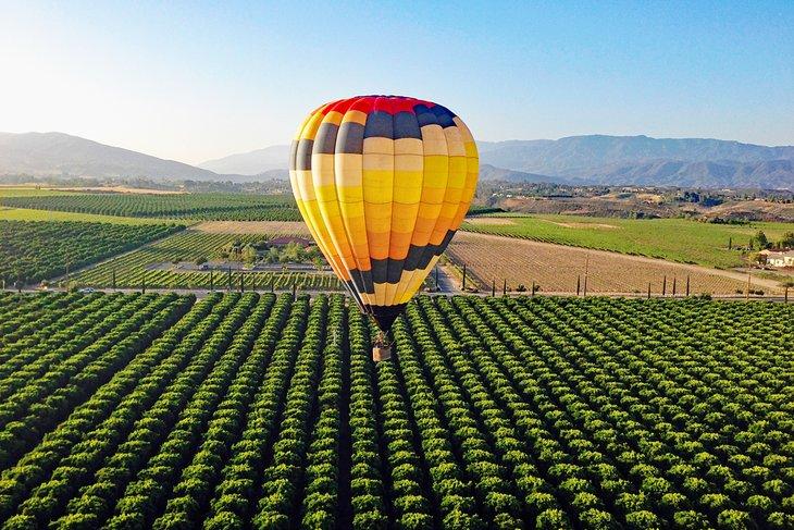 Montgolfière à Temecula