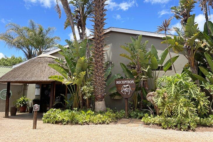Entrada al Parque de Elefantes de Knysna