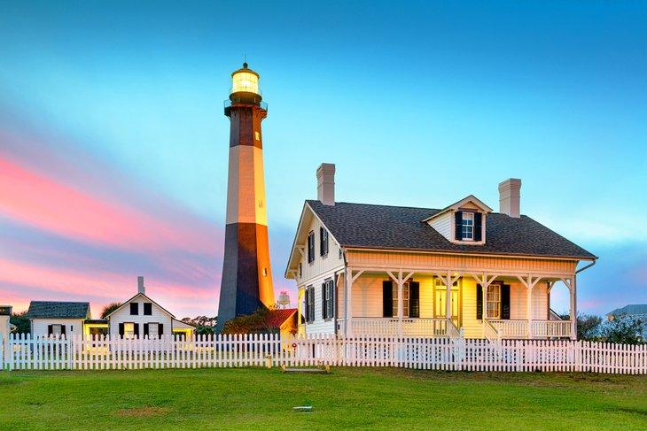 Leuchtturm auf Tybee Island, Georgia