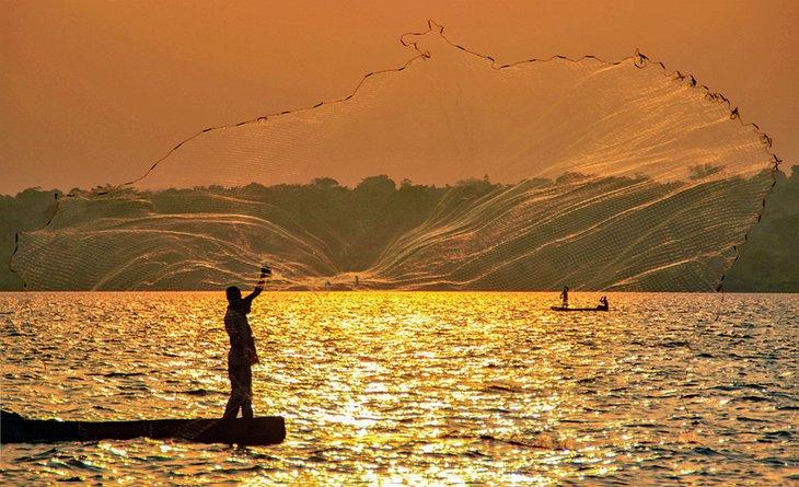 Pesca en el Lago Victoria