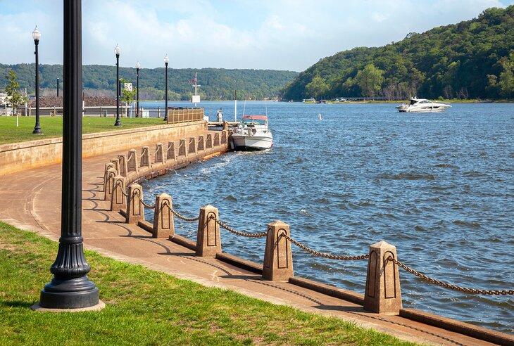 Río St. Croix en Stillwater, Minnesota