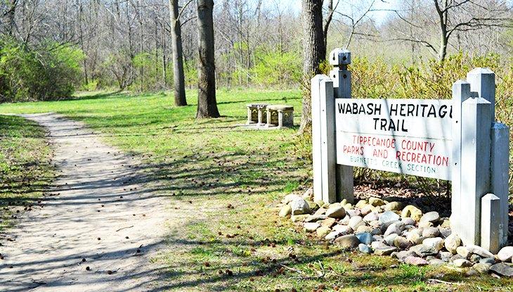 Terminus nord du Wabash Heritage Trail