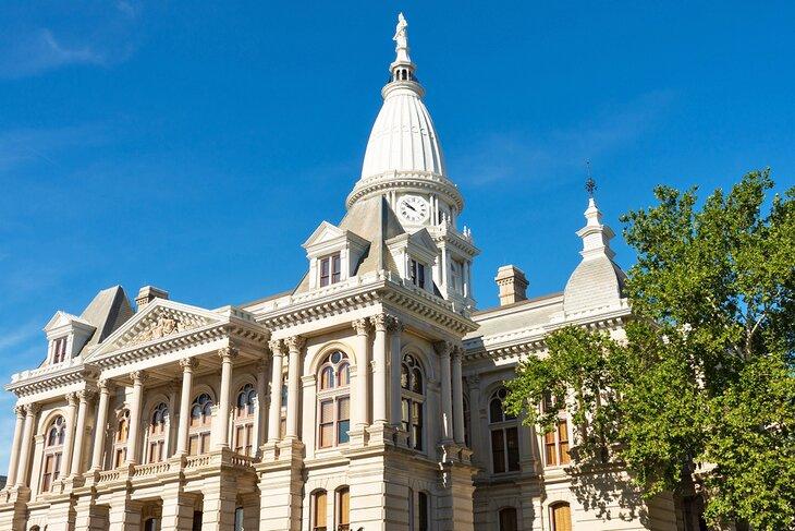 Palais de justice du comté de Tippecanoe, Lafayette, Indiana