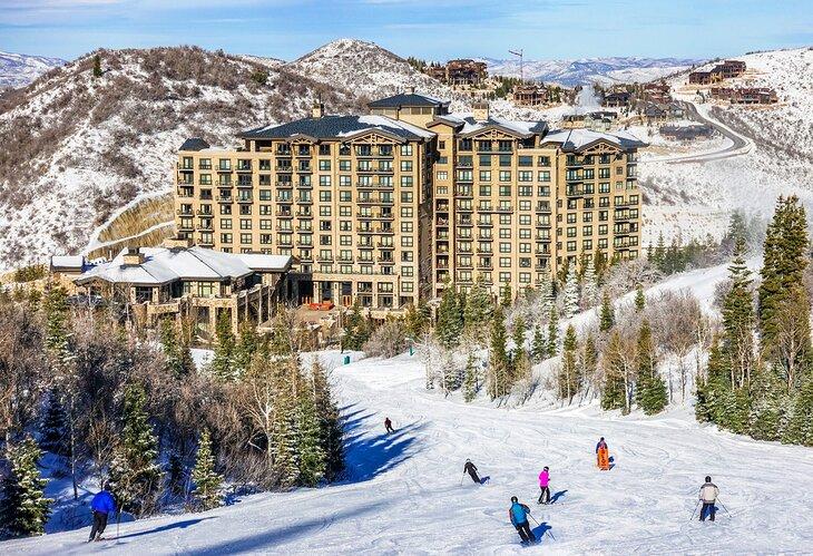 Skifahren im Deer Valley