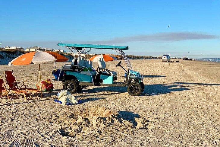 Plage de Mustang Island