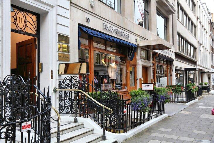 Tiendas de sastrería en Savile Row