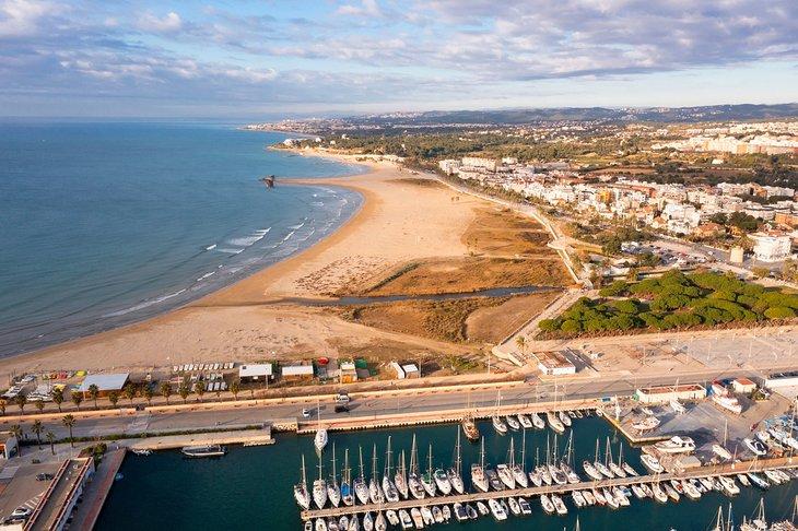 Vista aérea de Vilanova i la Geltrú