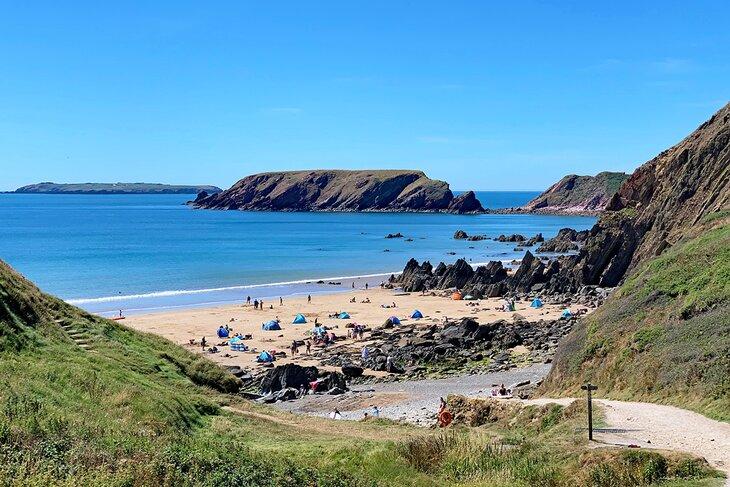 Playa de Marloes Sands