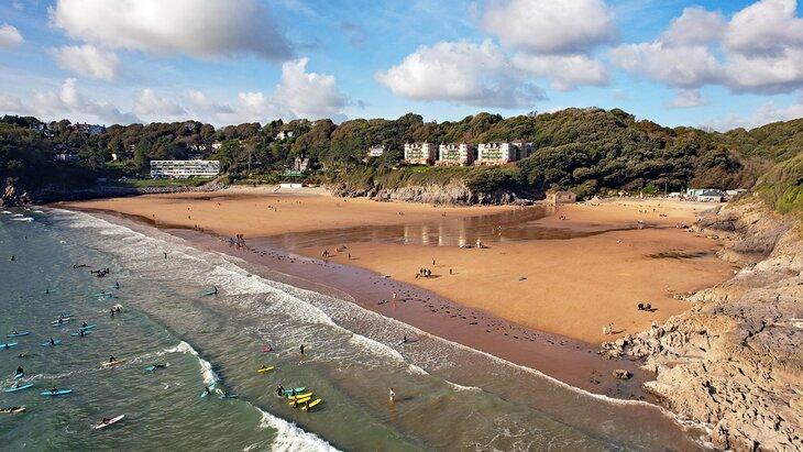 Playa de Caswell Bay