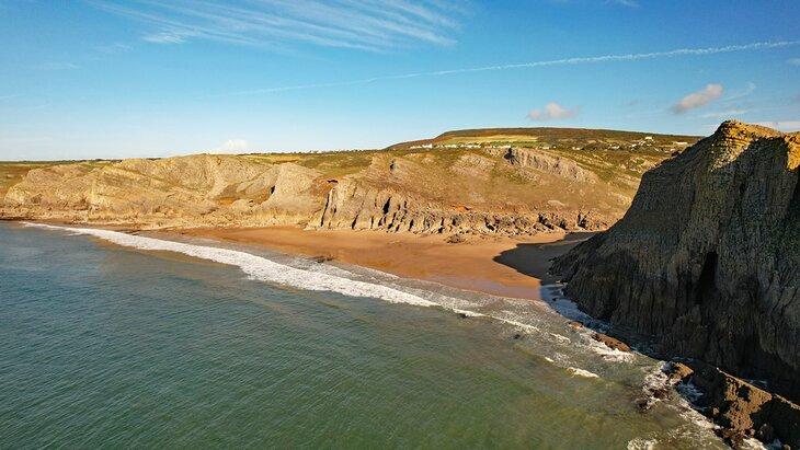 Playa de Mewslade Bay
