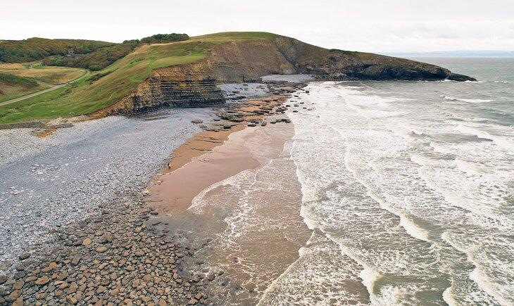 Playa de Dunraven Bay