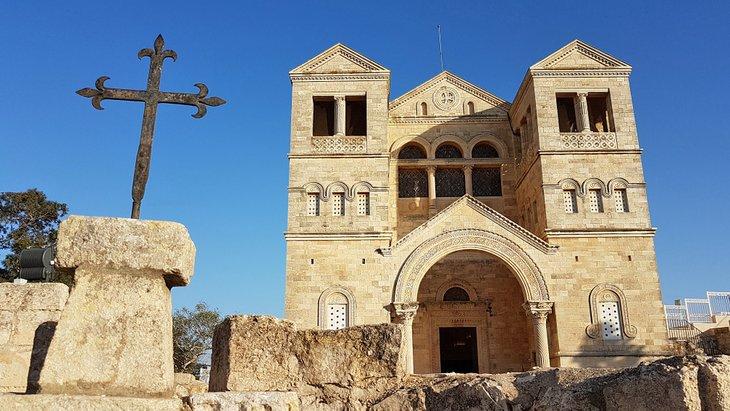 Die Kirche der Verklärung auf dem Berg Tabor