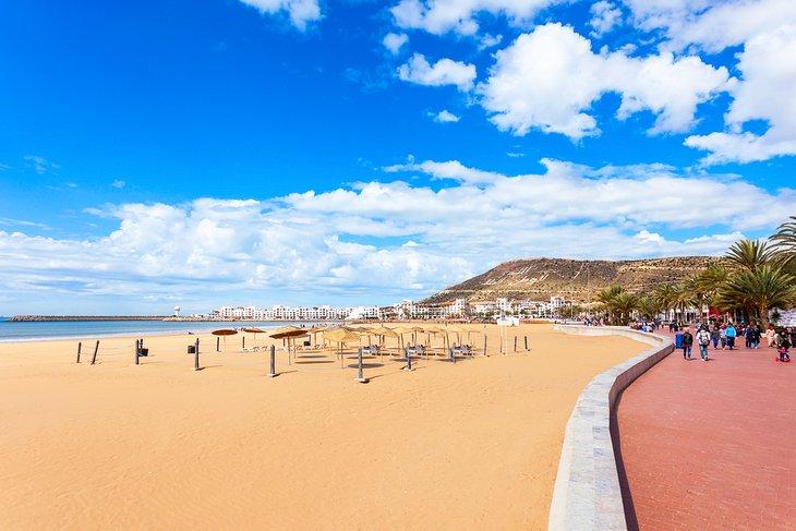 Playa principal de Agadir