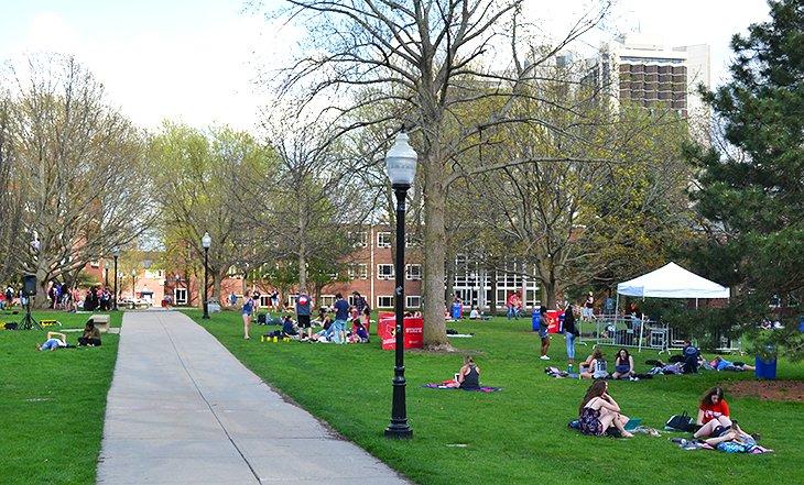 The Quad at Illinois State University