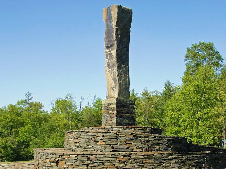 Sculpture à Opus 40