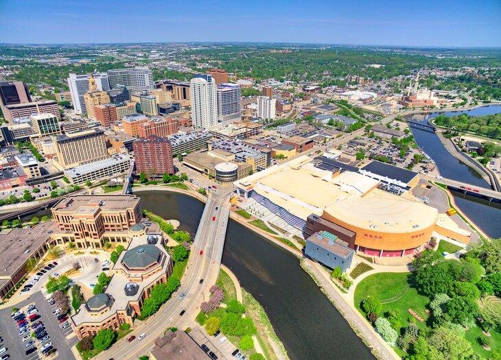 Luftaufnahme von Rochester, Minnesota
