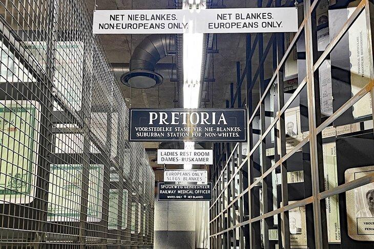 Le Musée de l'Apartheid